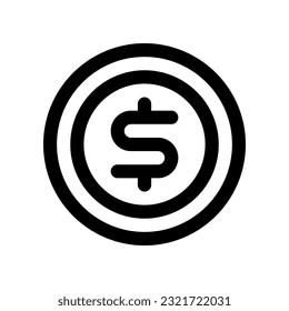 dollar icon for your website design, logo, app, UI.