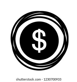 dollar icon,emblem, label, badge,sticker, logo. Designed for your web site design, logo, app, UI