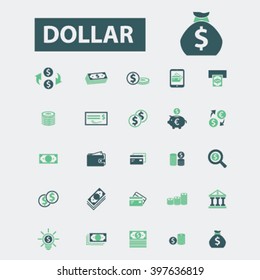 dollar icons
