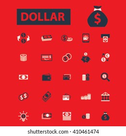 dollar icons
