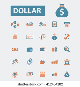 dollar icons
