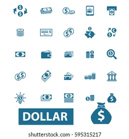 dollar icons
