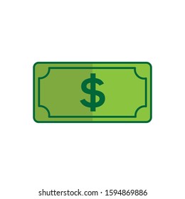 Dollar isolated vector illustration icon design