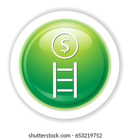 dollar ladder icon