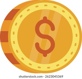 Dollar Line vector Icon Design