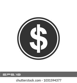 dollar logo icon
