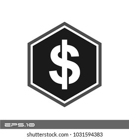 dollar logo icon