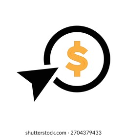 dollar   logo icon illustration flat