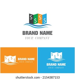  Naturaleza del símbolo vectorial de la plantilla de logotipo del dólar