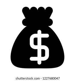 Dollar money bag