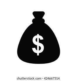 Dollar money bag