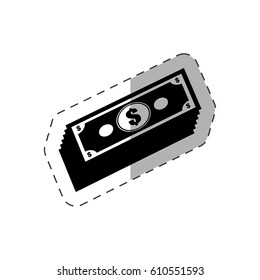 dollar money billls icon vector illustration eps 10