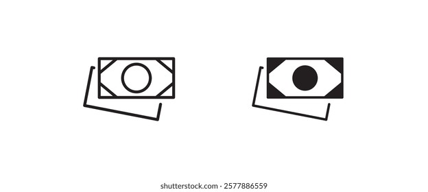 dollar money cash icon, payment Coins Finance coin earnings icons button,vector, sign, symbol, logo, illustration, editable stroke, flat design style isolaated on white linear pictogram