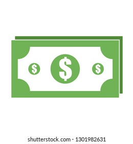 dollar money cash icon, cash register, money payment, dollar sign - Vector
