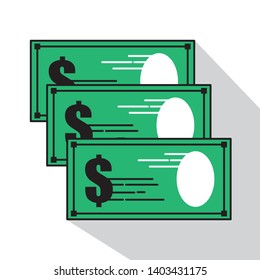 DOLLAR MONEY DESIGN IN VECTORS AND ADDITIONAL ORNAMENTS