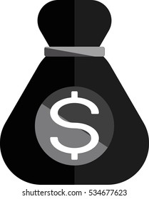 Dollar money icon