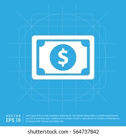 Dollar money icon