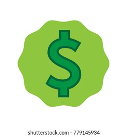 dollar money icon