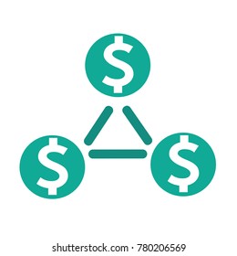 dollar money icon