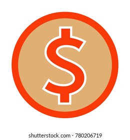 dollar money icon