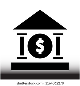 dollar money icon vector