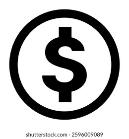 Dollar money icon vector illustration, Money, budget, savings, loan, cash, earnings, income, wallet, currency, dollar, card, coin, revenue, piggy bank, and profit icon set isolated. dollar symbol.