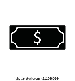 Dollar Money icon vector for web, computer and mobile app
