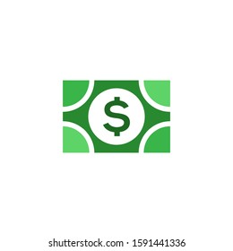 Dollar money logo template vector icon design