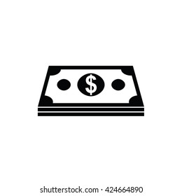 Dollar money sign. Vector illustration