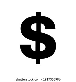 Dollar money symbol, business cash icon, save currency bank sign, vector illustration isolated background .