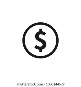 dollar money symbol icon