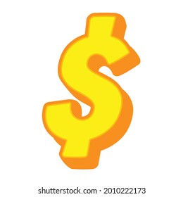 dollar money symbol vector design