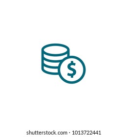 dollar money symbol, money vector icon 
