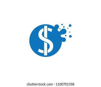 Dollar money symbol vector icon