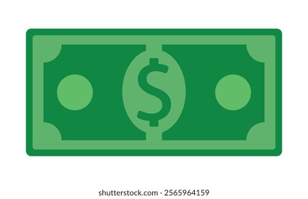 Dollar Money Vector Illustration. Dollar sign. US dollar.