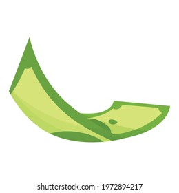 Dollar paper icon. Cartoon of Dollar paper vector icon for web design isolated on white background
