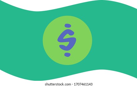 diseño plano de ilustración vectorial de papel en dólares