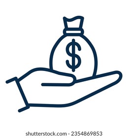 dollar payment icon suitable for your design and web