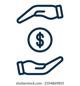 dollar payment icon suitable for your design and web