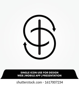 dollar perfect icon vector illustration