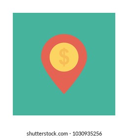 dollar pin location 