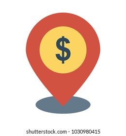  dollar pin location 