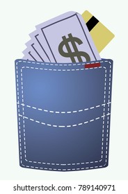 Dollar in Pocket