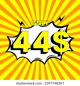Dollar price tag icon, perfect promotional design solution! Price 1-100 dollars, ideal for your promotional projects. create creatives with our exclusive icons. increase the attractiveness of your ads