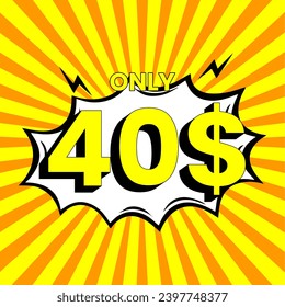 Dollar price tag icon, perfect promotional design solution! Price 1-100 dollars, ideal for your promotional projects. create creatives with our exclusive icons. increase the attractiveness of your ads