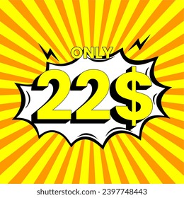 Dollar price tag icon, perfect promotional design solution! Price 1-100 dollars, ideal for your promotional projects. create creatives with our exclusive icons. increase the attractiveness of your ads