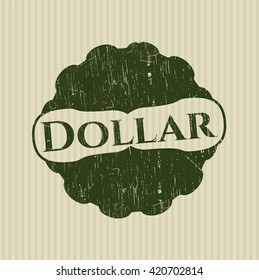 Dollar rubber texture