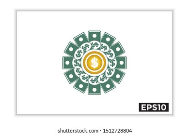 dollar sign, dollar cash icon, payment instrument.