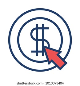 dollar sign click online 