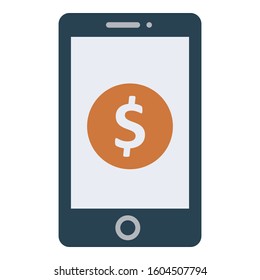 
Dollar, dollar sign Color Vector icon which can be easily modified or edited
